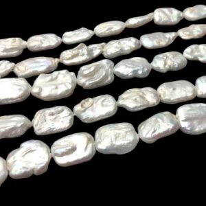 baroque rectangle freshwater pearls Australia