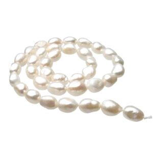 long nugget freshwater pearls