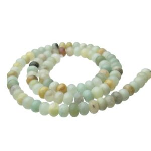 amazonite rondelle gemstone beads Australia