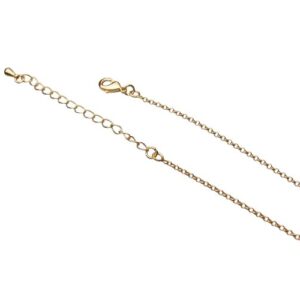 gold belcher necklace