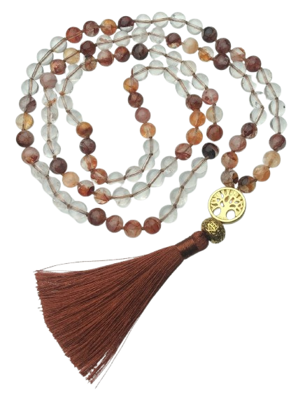 hand knotted mala necklace tutorial
