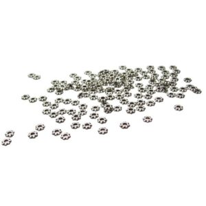 antiquesilver4mmdaisyspacerbeads2 silver daisy spacer beads