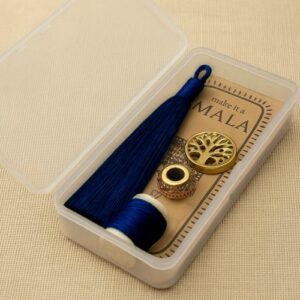 make it a mala beading kit royal blue