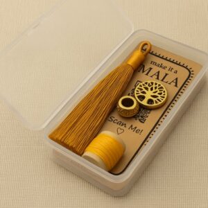 mustard yellow make it a a mala kit