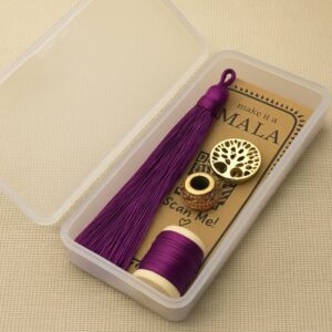 plum purple make it a mala kit