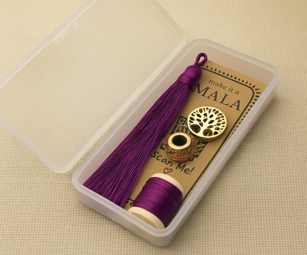 plum purple make it a mala kit