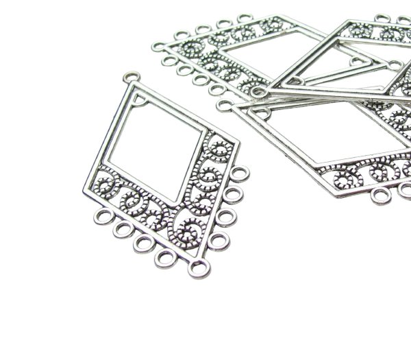 silver chandelier parts for handmade jewellery