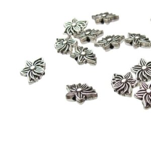 silver lotus bead