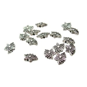silver lotus bead