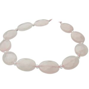 Rose Quartz Faceted Gemstone Beads – 16mm [MINI strand]
