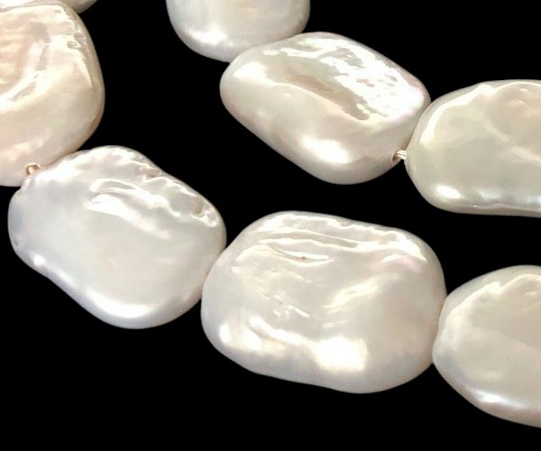 baroque rectangle freshwater pearls