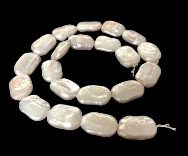 baroque rectangle freshwater pearls