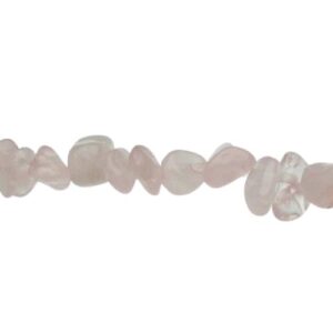 rose quartz small chips