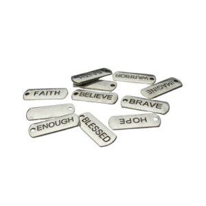 mixed tag charms