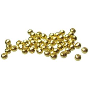 5mm round gold spacer beads