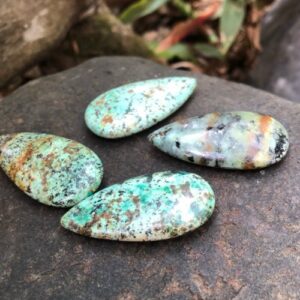 african turquoise gemstone pendant