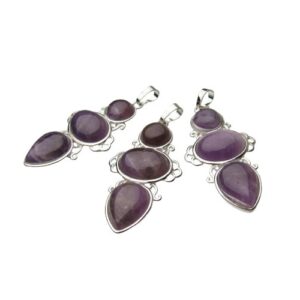 amethyst gemstone pendant australia