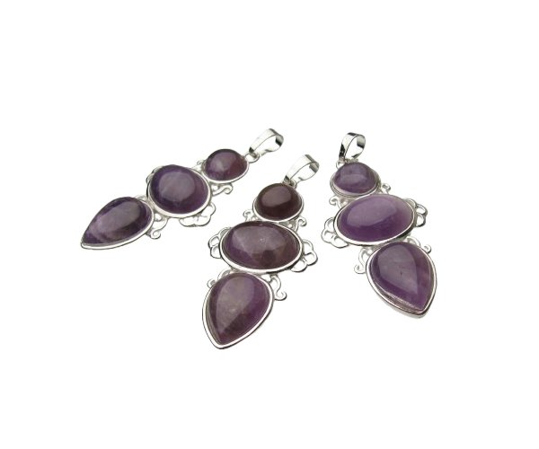 amethyst gemstone pendant australia