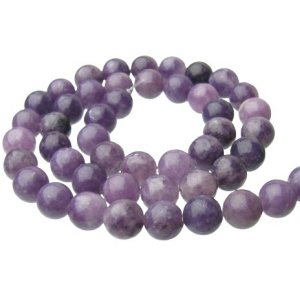 Lepidolite Gemstone Beads