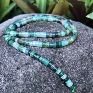 fancy jasper gemstone wheel beads