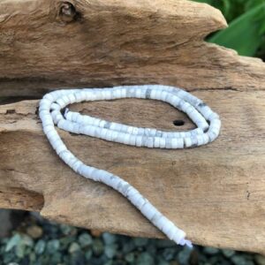 howlitegemstonewheelbeads4 howlite gemstone wheel beads natural crystals