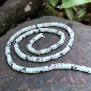 lotus jasper wheel gemstone beads