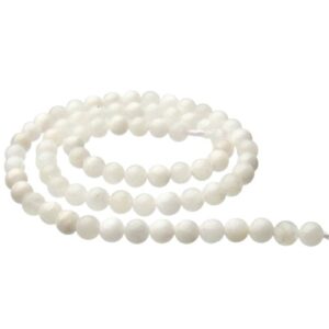 rainbow moonstone 5mm round gemstone beads