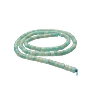 amazonite gemstone wheel beads Australia