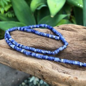 sodalite gemstone wheel beads