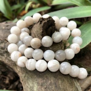 white crazy lace agate 10mm beads