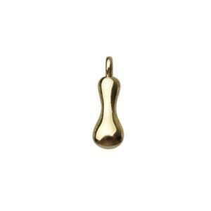 18k gold plated tarnish resistant brass bubble balloon letter charms Australia