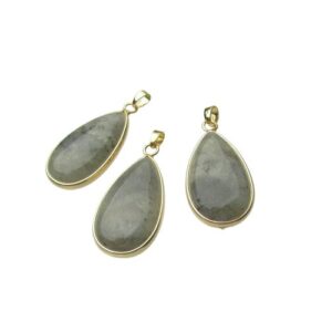 labradorite teardrop gemstone pendant Australia