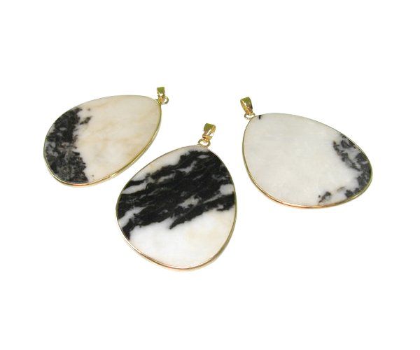 zebra jasper gemstone pendant Australia