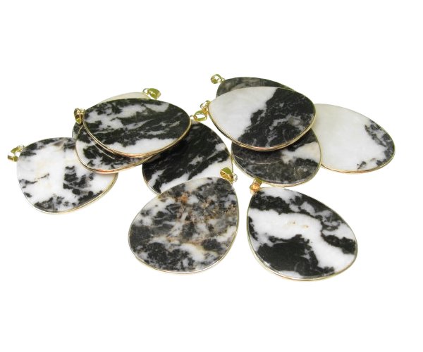 zebra jasper gemstone pendant Australia