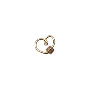 heart carabiner clasp