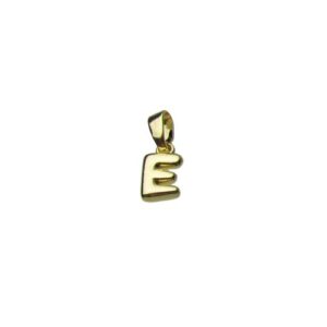 mini initial charms 18k gold