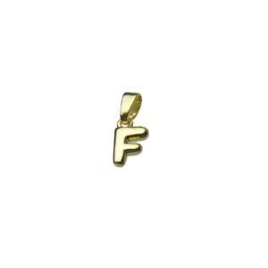 mini initial charms 18k gold