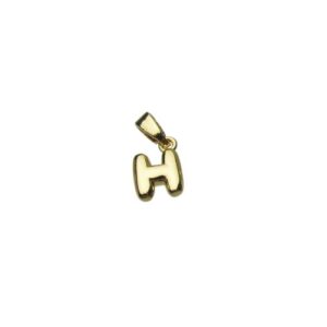 mini initial charms 18k gold