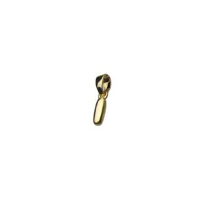 mini initial charms 18k gold