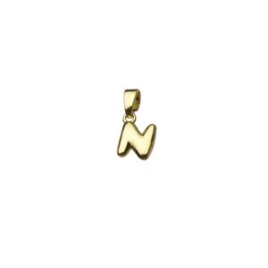 mini initial charms 18k gold N