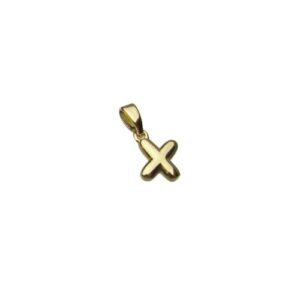 mini initial charms 18k gold X