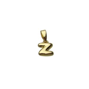 mini initial charms 18k gold