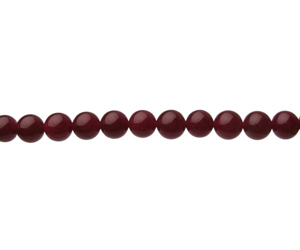red Malay Jade 10mm round beads