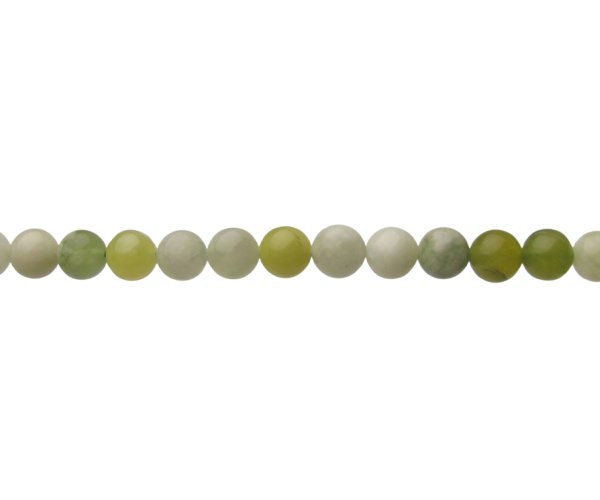 green jade serpentine 8mm round gemstone beads