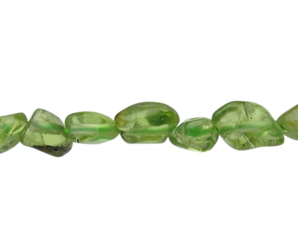 peridot gemstone pebble beads australia