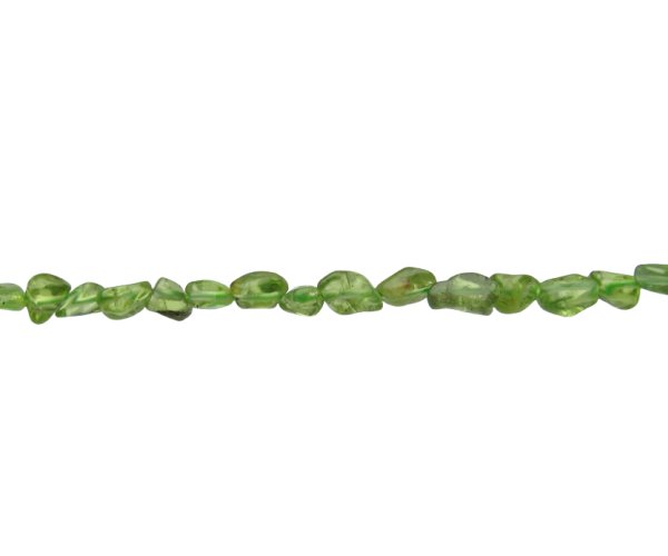 peridot gemstone pebble beads australia