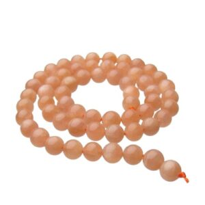 sunstone 6mm round gemstone beads A grade
