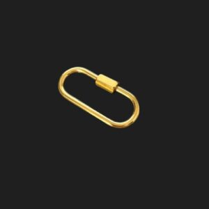 tarnishresistant18kstainlesssteellargecarabiner4 18k gold tarnish resistant carabiner
