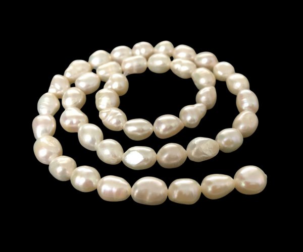 a grade white nugget freshwater pearls