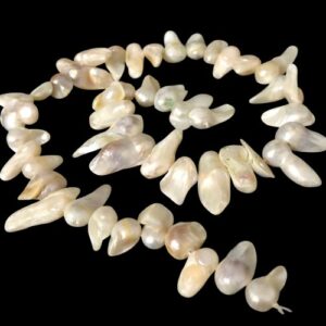 white blister pearl freshwater pearls